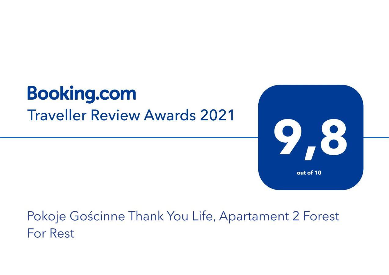 Pokoje Goscinne Thank You Life, Apartament 2 Forest For Rest Бистшиця-Клодзька Екстер'єр фото